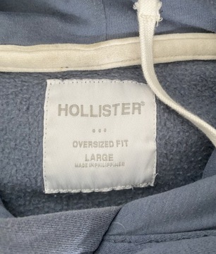 Bluza Hollister roz L z kapturem ciepła modna