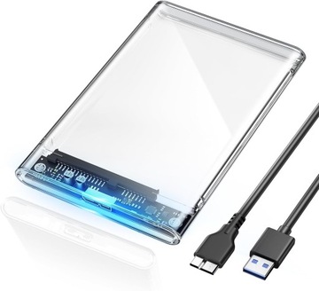 SSD HDD 2.5 USB 3.0 SATA Прозрачный корпус для адаптера