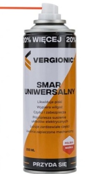Smar Uniwersalny Odrdzewiacz 200ml VERGIONIC