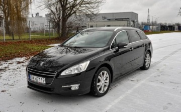 Peugeot 508 I SW 1.6 THP 156KM 2012 Peugeot 508 Bezwypadkowy Panorama 1.6 Benzyna 156KM