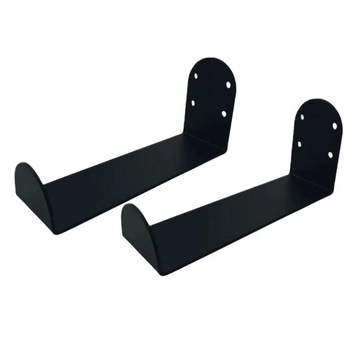 Настенная вешалка для скейтборда, металлическая настенная вешалка для сноуборда, для длинных лыж, 2 шт.