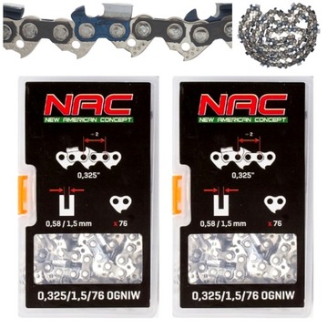 ŁAŃCUCH DO PIŁY NAC ŁAŃCUCH PIŁY NAC 50CM 20