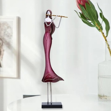 Фигурка феи, металлическая крашеная статуэтка Вариант2