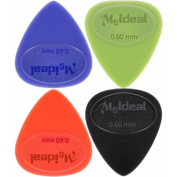 Kostka piórko Meideal Medium 0,6 mm 4 szt ZESTAW