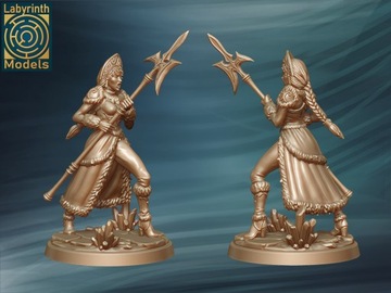 Winter Maiden Guard 4 - Labyrinth Models