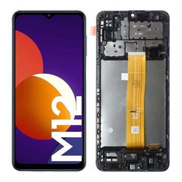 WYŚWIETLACZ LCD EKRAN SAMSUNG GALAXY M12 RAMKA