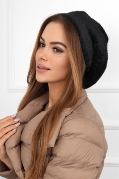 БЕРЕТ ЖЕНСКИЙ ЗИМНИЙ НА ЗИМУ ТЕПЛЫЙ УДОБНЫЙ ПЛОТНЫЙ ЖЕНСКИЙ КРУГ АЛЬПАКА