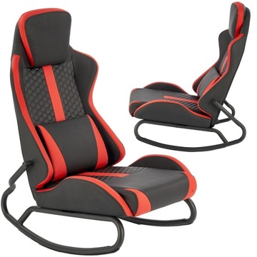 Fotel do grania na konsoli GAMER z poduszką Halmar