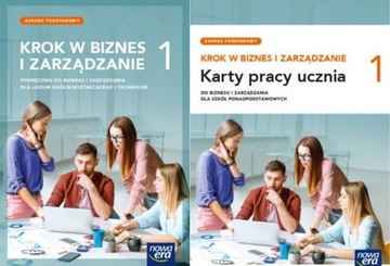Krok w biznes i zarządzanie 1. LO. Zestaw