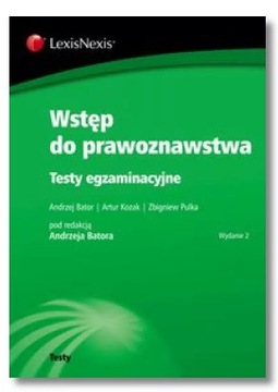 WSTĘP DO PRAWOZNAWSTWA BATOR ANDRZEJ NOWA