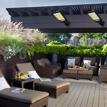 СВЕТОДИОДНЫЙ УЛИЧНЫЙ ФОНАРЬ СОЛНЕЧНЫЙ ФОНАРЬ 120 COB LED