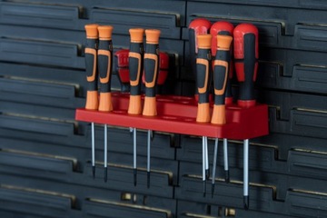 ОРГАНАЙЗЕР С ДВУМЯ ПОЛКАМИ, БИТЫ, ДРЕЛА, ОТВЕРТКИ KBS20