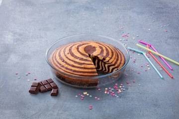 Szklane naczynie żaroodporne średnica 26 cm 2,1 L Cook & Enjoy PYREX