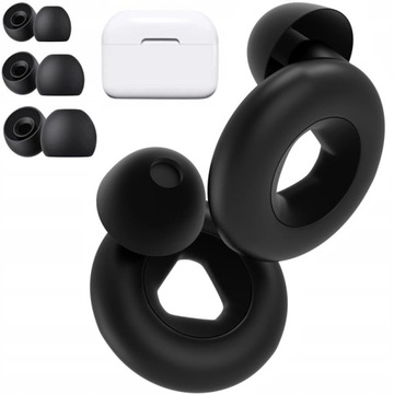 Zatyczki Wkładki Stopery do Uszu Do Spania LOOP QUIET Black | -25db