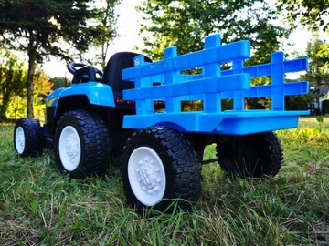 ЭЛЕКТРОТРАКТОР NEW HOLLAND АВТО АККУМУЛЯТОР СВЕТОДИОДНЫЕ ФОНАРИ ПРИЦЕП ДИСТАНЦИОННЫЙ