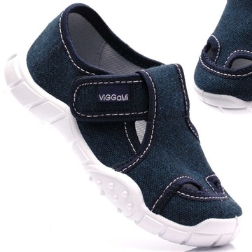 ТАПОЧКИ VIGGAMI ОБУВЬ ДЛЯ МАЛЬЧИКОВ ADAŚ CLASSIC 28