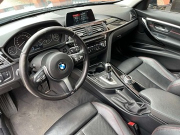 BMW Seria 3 F30-F31-F34 Touring Facelifting 2.0 320i 184KM 2017 BMW Seria 3 2.0 benzyna 184 KM M-pakiet automat zarej w PL zadbany, zdjęcie 7