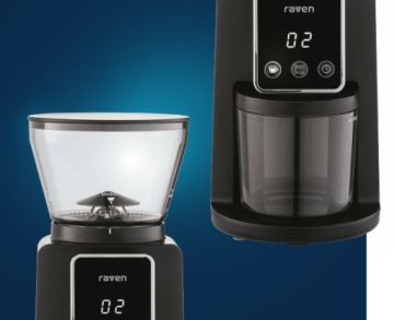 Кофемолка Raven EMDK006 Кофемолка 200 Вт, 34 уровня грубости