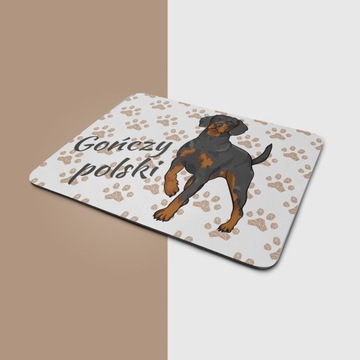 Podkładka pod mysz gończy polski duża 360x290x3 mm