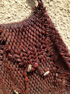 УНИКАЛЬНАЯ и неповторимая СУМКА ИЗ СЕМЕН, чудо, РЕДКОСТЬ!