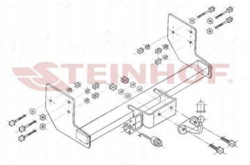 STEINHOF ZAŘÍZENÍ(HÁK) TÁŽNÝ MERCEDES VITO 2 II W639