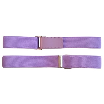 PASEK DZIECIĘCY DO SPODNI ELASTYCZNY NA RZEPĘ FIOLET