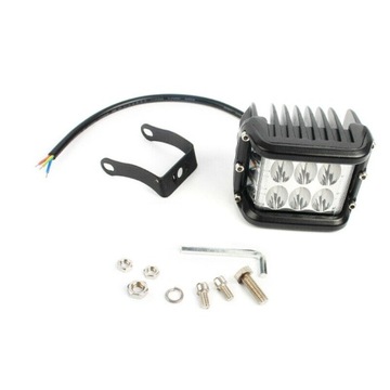 ГАЛОГЕННЫЙ 36W 12 светодиодный прожектор WORK LAMP STROBE
