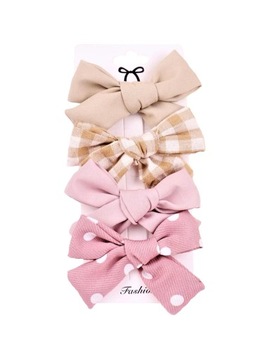 Zestaw spinek do włosów Spinki Kokardki 4szt