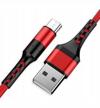Kabel USB A do USB C 6A 67W szybki gruby do XIAOMI Redmi OPPO QC 3.0