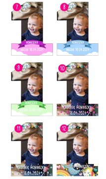 Персонализированный магнит на день рождения, ваше фото, подарок гостям.