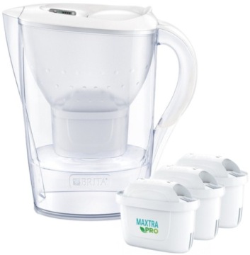 Filtrační konvice Brita Marella 2,4L Filtr 3 Originální Náplně Pro
