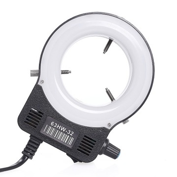 РЕГУЛИРУЕМОЕ ОСВЕЩЕНИЕ 32 СВЕТОДИОДА 60 ММ ДЛЯ МИКРОСКОПА