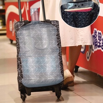 Корзина для покупок lism) черный полиэстер