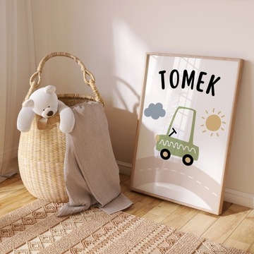 КАРТИНКИ ДЛЯ КОМНАТЫ МАЛЬЧИКА МАШИНЫ ДЕТСКИЕ ИМЯ МАЛЫША А3