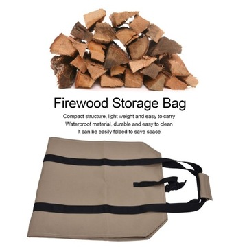 Przenośna torba do przechowywania drewna opałowego 600D HandHold Outdoor Multifonction Wood Carr