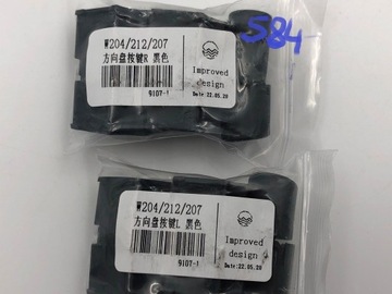 KOMPLET KNOFLÍKY ULOŽENÍ BARVA ČERNÉ MERCEDES BENZÍN W204 W207 W212
