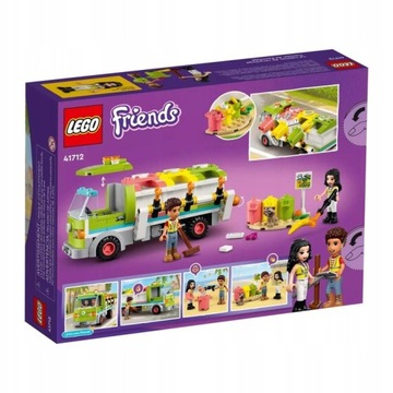 НАБОР ГРУЗОВИКА ДЛЯ ПЕРЕРАБОТКИ LEGO FRIENDS 41712