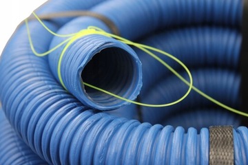 ЗАЩИТНАЯ ТРУБА DVR 40MM СИНЯЯ 450N 25MB ELMARK Заземляющий кабелепровод