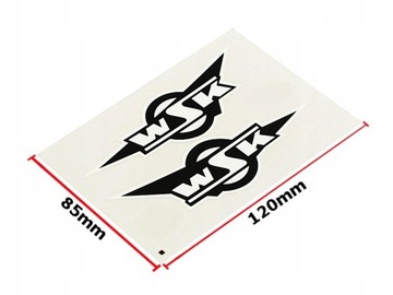 NAKLEJKA WSK CZARNA KAT-E n