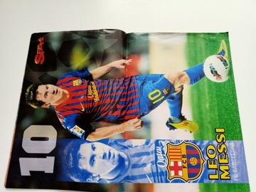 Bravo Sport 2011 12 наклеек, 14 постеров ФК Барселона Месси Левандовски