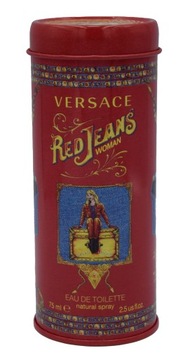 ЖЕНСКИЕ КРАСНЫЕ ДЖИНСЫ VERSACE 75мл НОВИНКА 100% ОРИГИНАЛ