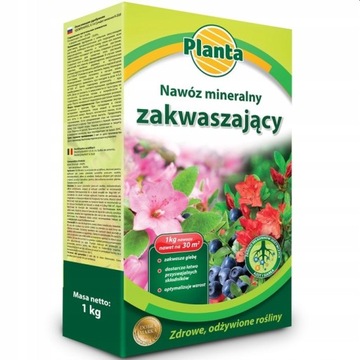 NAWÓZ MINERALNY ZAKWASZAJĄCY UNIWERSALNY 1KG
