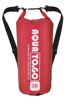 Torba Worek wodoszczelny AQUA TO.GO 30L MOCNY red