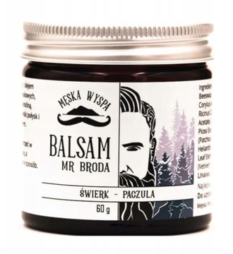 MĘSKA WYSPA BALSAM DO BRODY KROKOSZOWY 60 G