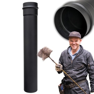 RURA PROSTA 250 mm fi 80mm do kominów na pellet Darco SPKP Żaroodporne PIEC