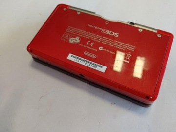 КОНСОЛЬ NINTENDO 3DS RED + СТИЛУС + КАРТА ПАМЯТИ + УПРАВЛЕНИЕ + ДОК-СТАНЦИЯ
