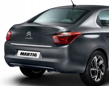 PEUGEOT 301 FACELIFT - LIŠTA CHRÓM CHROM VÍKO KUFRU