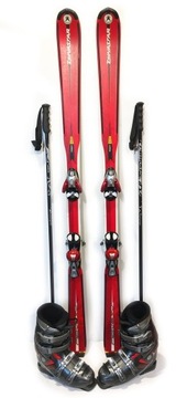 KOMPLET NARTY DYNASTAR 166 cm +BUTYr. 41.5 +KIJE!