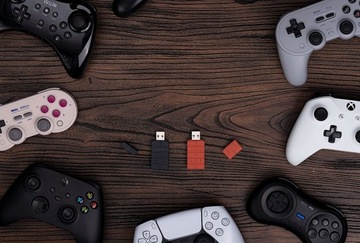 Адаптер 8bitdo 2 Pad SONY Microsoft для Nintendo Switch и Windows OUTLET