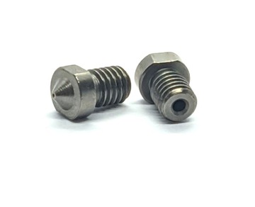 Dysza stal hartowana 0.6 mm 1.75 mm M6 Druk 3D V6